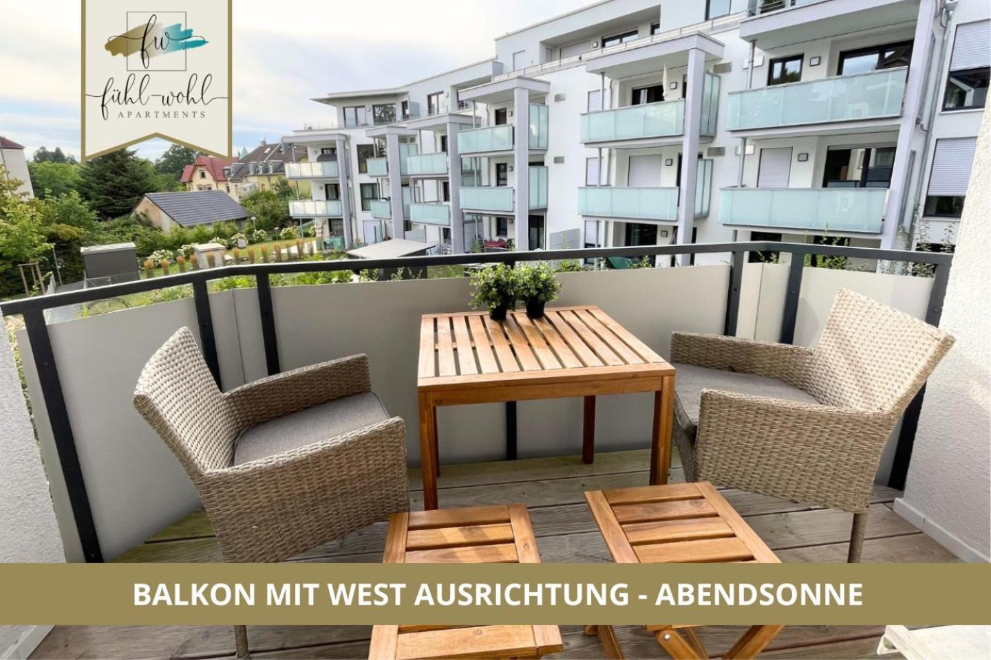 Semper Suite No1 - 2Zi Fewo 1-4 Pers, Balkon, Parkplatz, Hofgartennaehe Bayreuth Exterior photo